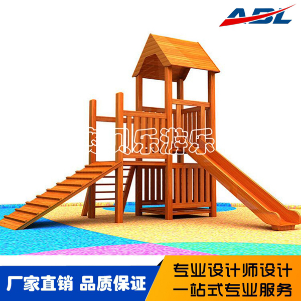 ​ABL010木制组合滑梯