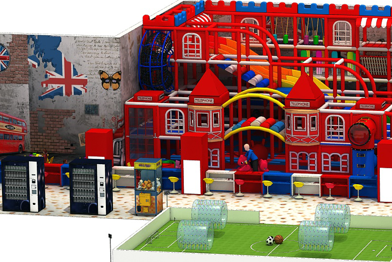 淘气堡,城堡主题淘气堡儿童乐园
