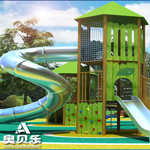 Outdoor children's slide