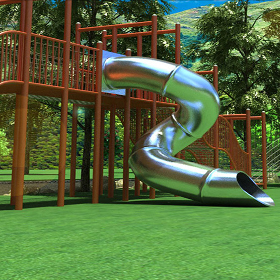 Children's stainless steel slide