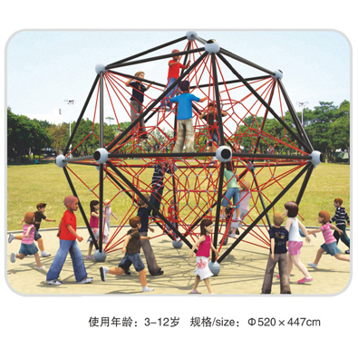 Children's climbing net